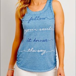 Follow your soul graphic tank